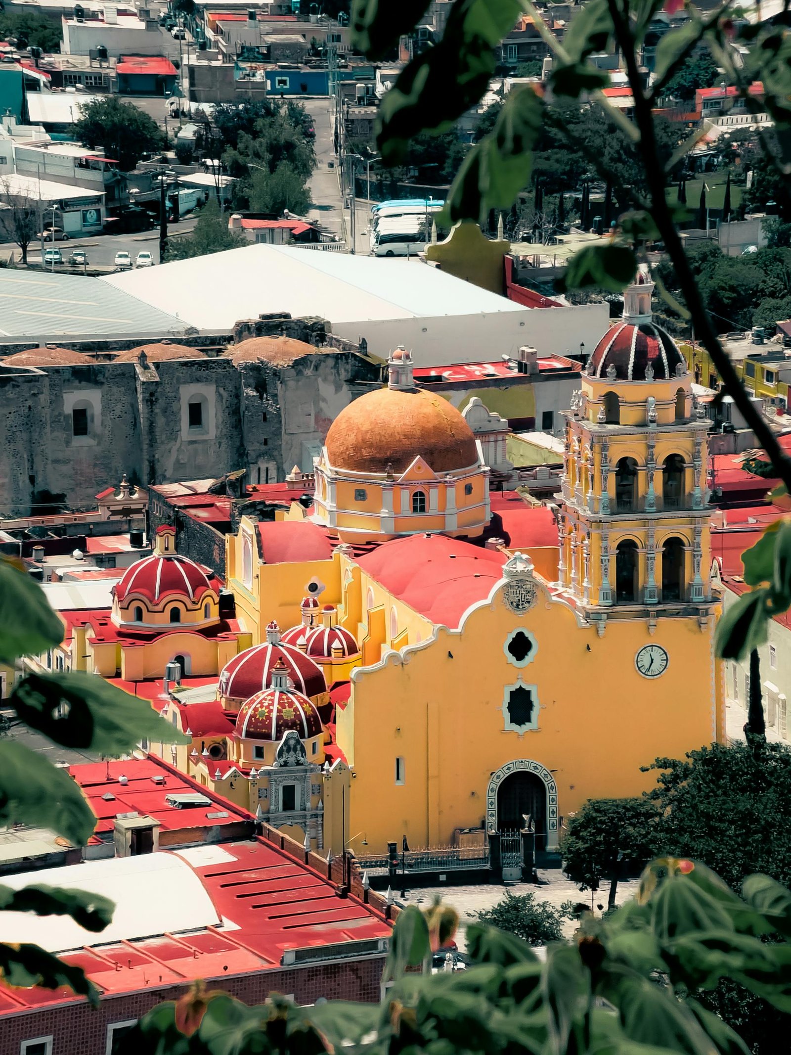 toma aerea de atlixco puebla
